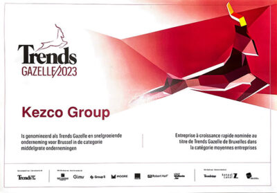certificat Trends Gazelle